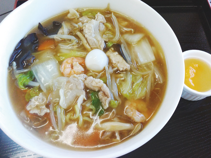 野菜あんかけラーメン