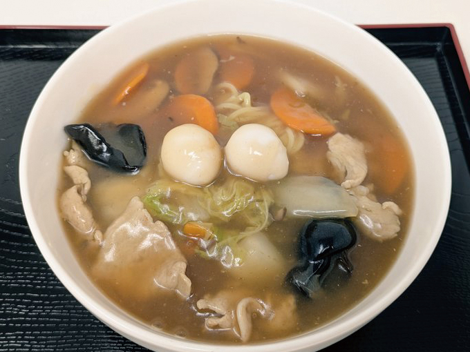 五目あんかけラーメン