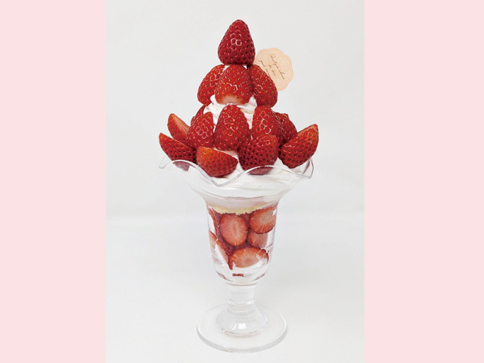 いちごの宝石パフェ